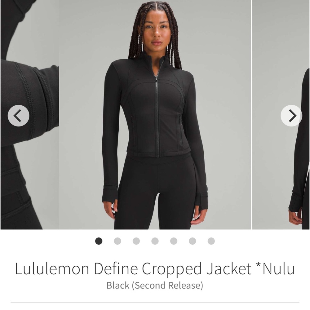 Lululemon Black Define Jacket Flawed! - image 1